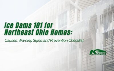 Ice Dams 101 for Northeast Ohio Homes: Causes, Warning Signs, and Prevention Checklist